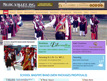 Tablet Screenshot of musicvalleyinc.com